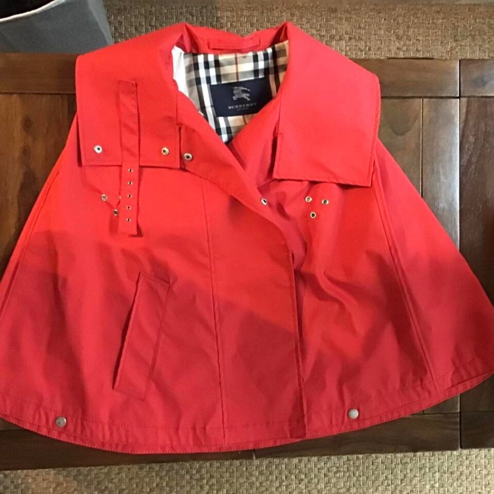 Burberry Red Jacket